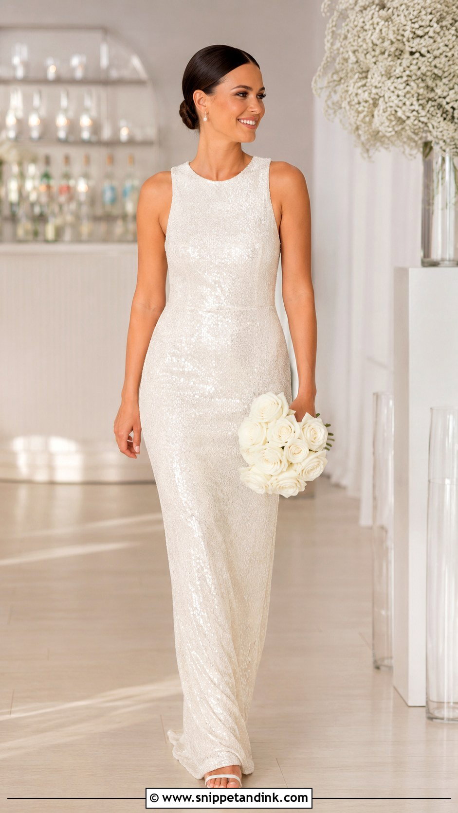 Sequin Wedding Dress - Snippet and Ink - 25 Fun Wedding Dress Ideas