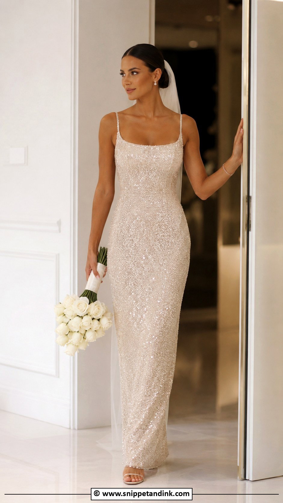 Sequin Wedding Dress - Snippet and Ink - 25 Eclectic Wedding Dress Ideas