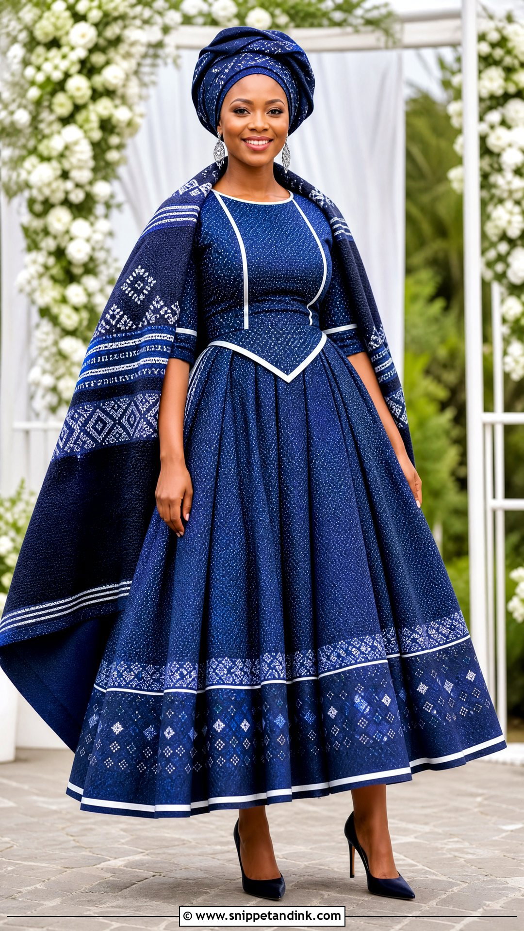 Sesotho Wedding Dress - Snippet and Ink - 20 South African Wedding Dress Ideas