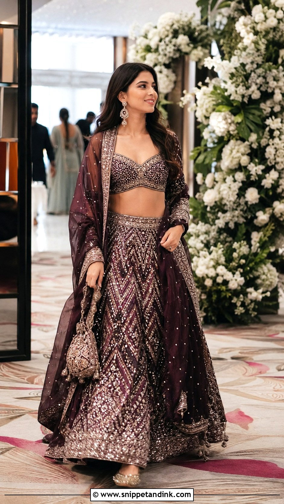 Shanaya Kapoor Ambani Wedding Lehenga - Snippet and Ink - 20 Ambani Wedding Celebrity Outfits