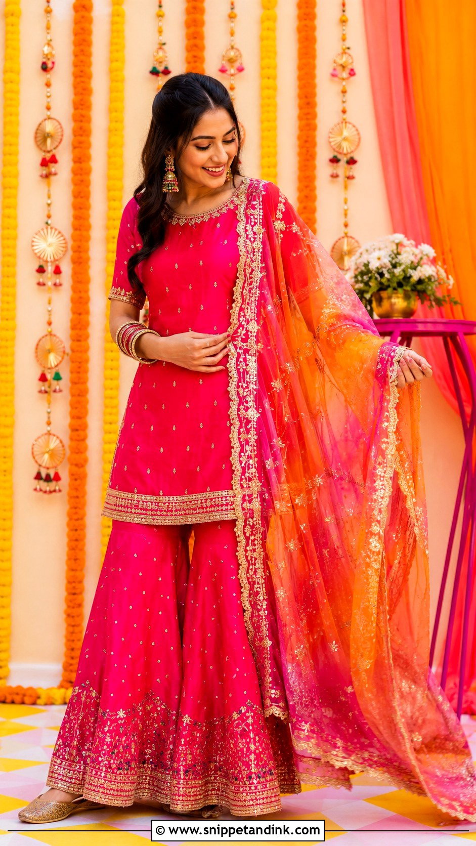 Sharara Set For Bride Sister - Snippet and Ink - 30 Dress for Bride Sister Ideas