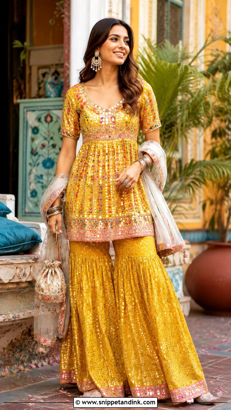 Sharara Set For Brother Wedding - Snippet and Ink - 25 Brother Wedding Dress for Sister Ideas