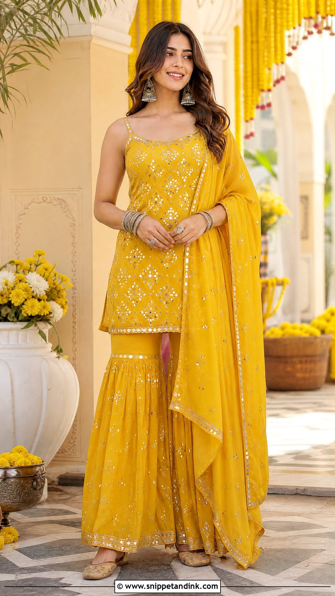 Sharara Set For Indian Wedding - Snippet and Ink - 25 Trendy Indian Outfits for Wedding
