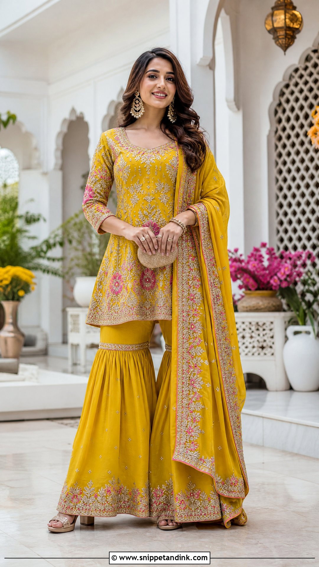 Sharara Set For Sister Wedding - Snippet and Ink - 25 Wedding Wear for Sister Ideas