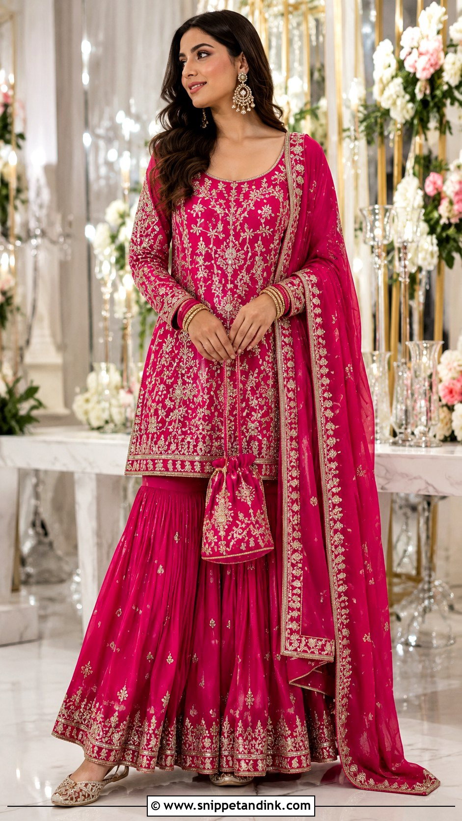 Sharara Set for Cousin Wedding - Snippet and Ink - 20 Wedding Dress for Cousins Ideas