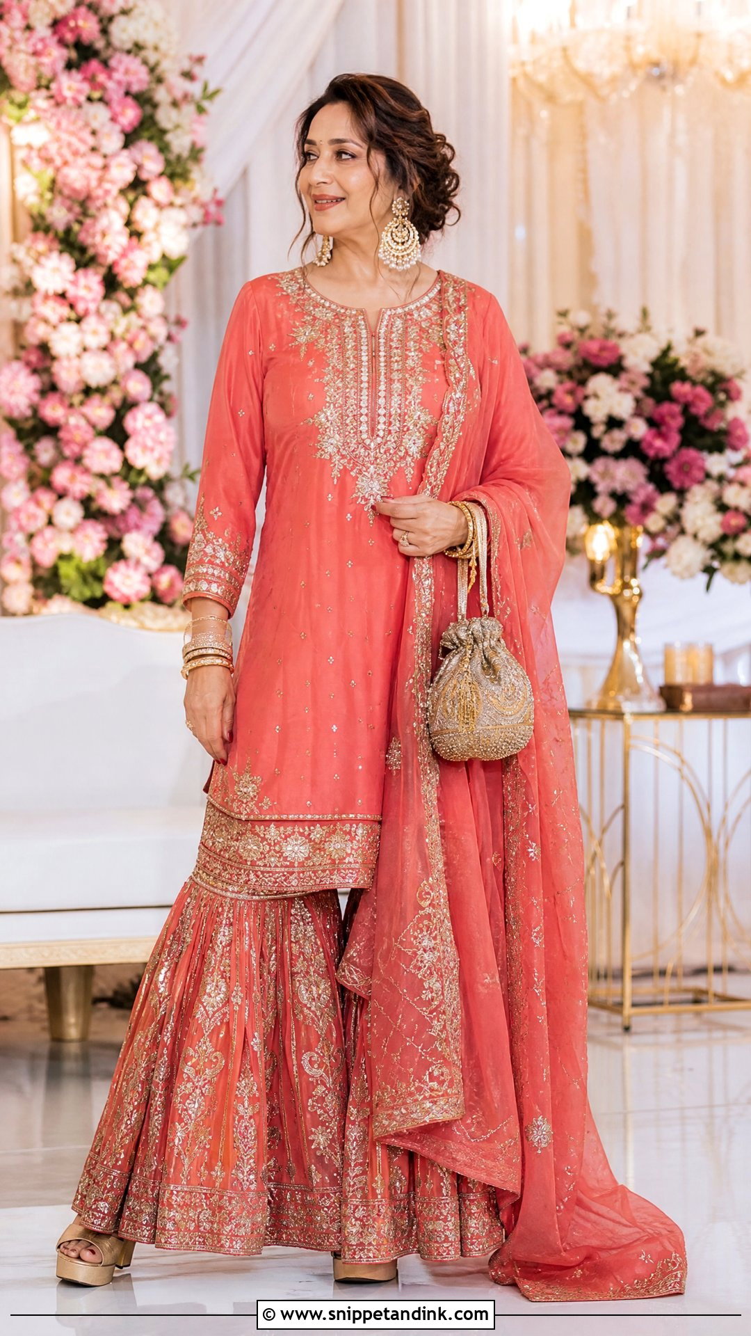 Sharara Suit For Bridal Mom - Snippet and Ink - 20 Indian Bridal Mom Dress Ideas
