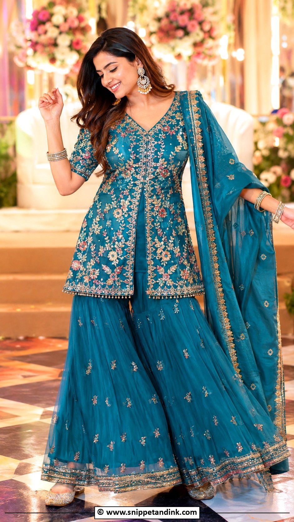 Sharara Suit Shaadi Outfit - Snippet and Ink - 30 Shaadi Outfits