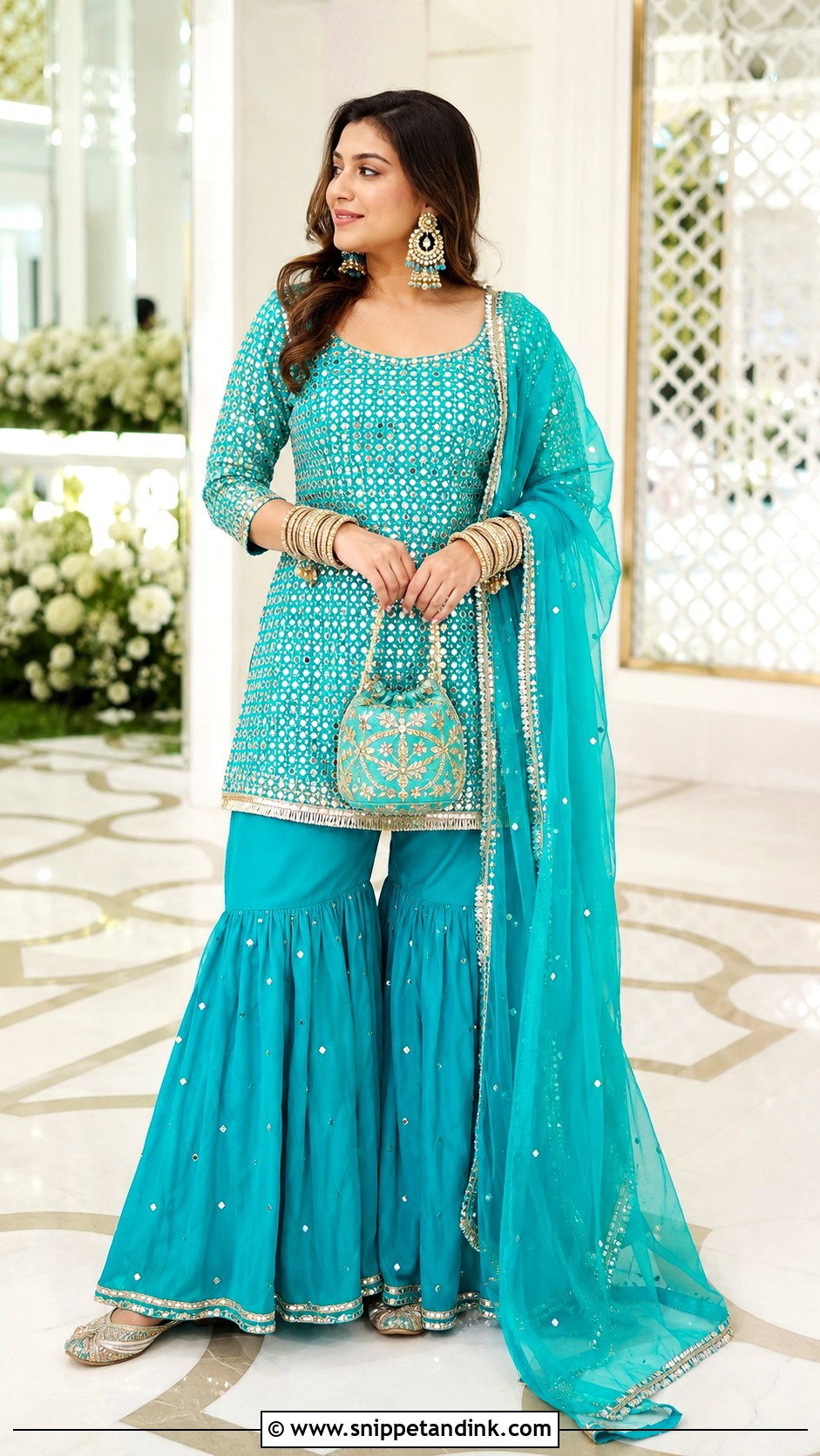 Sharara Suit for Marriage Function - Snippet and Ink - 20 Dresses for Marriage Function