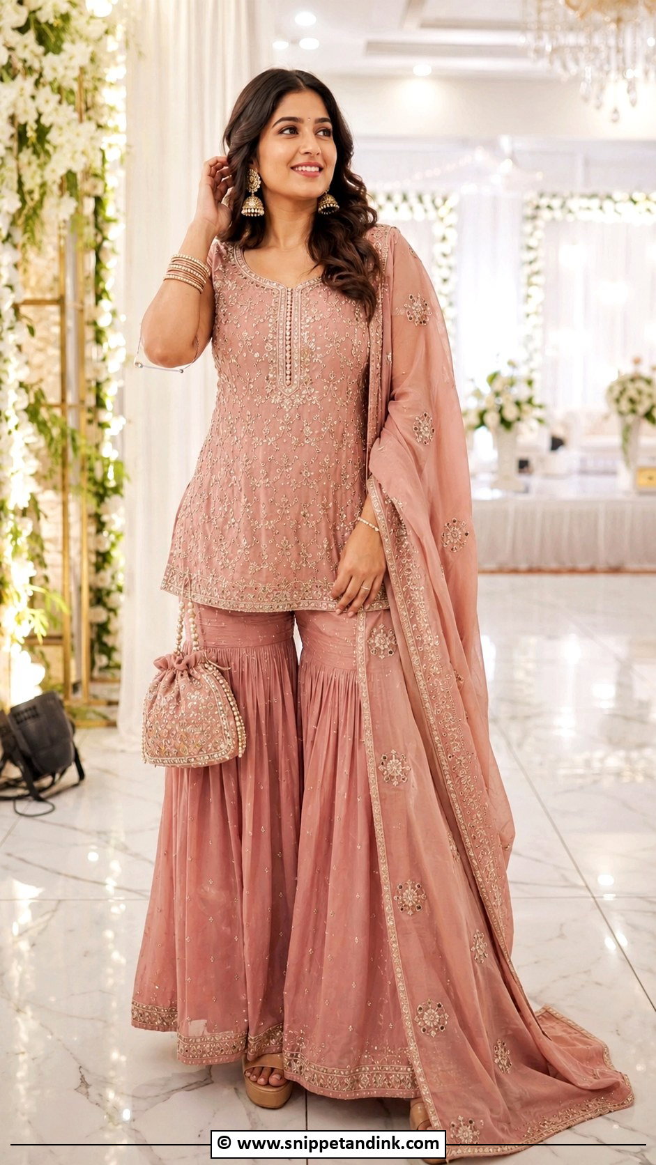 Sharara Suit - Snippet and Ink - 30 Desi Wedding Outfits