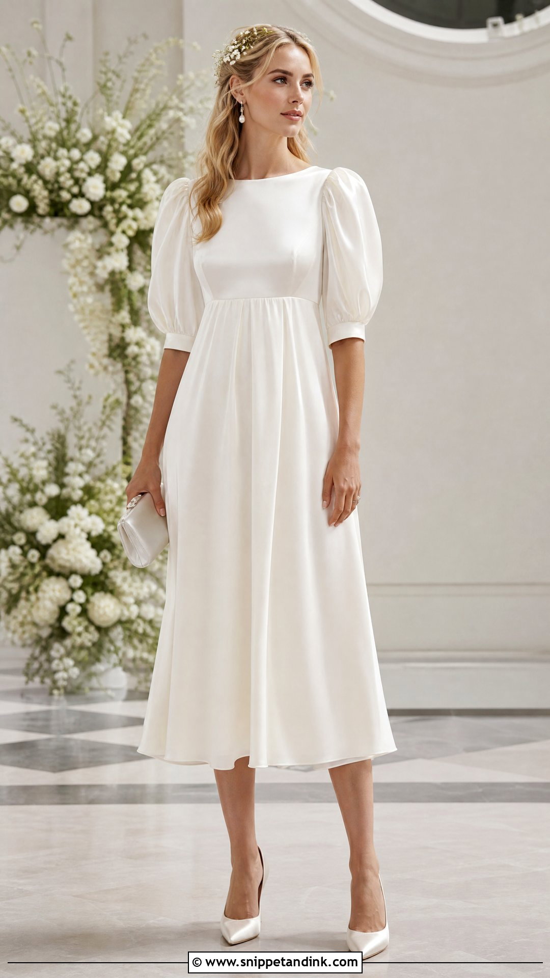 Sharon Tate Midi Wedding Dress - Snippet and Ink - 20 Sharon Tate Wedding Dress Ideas