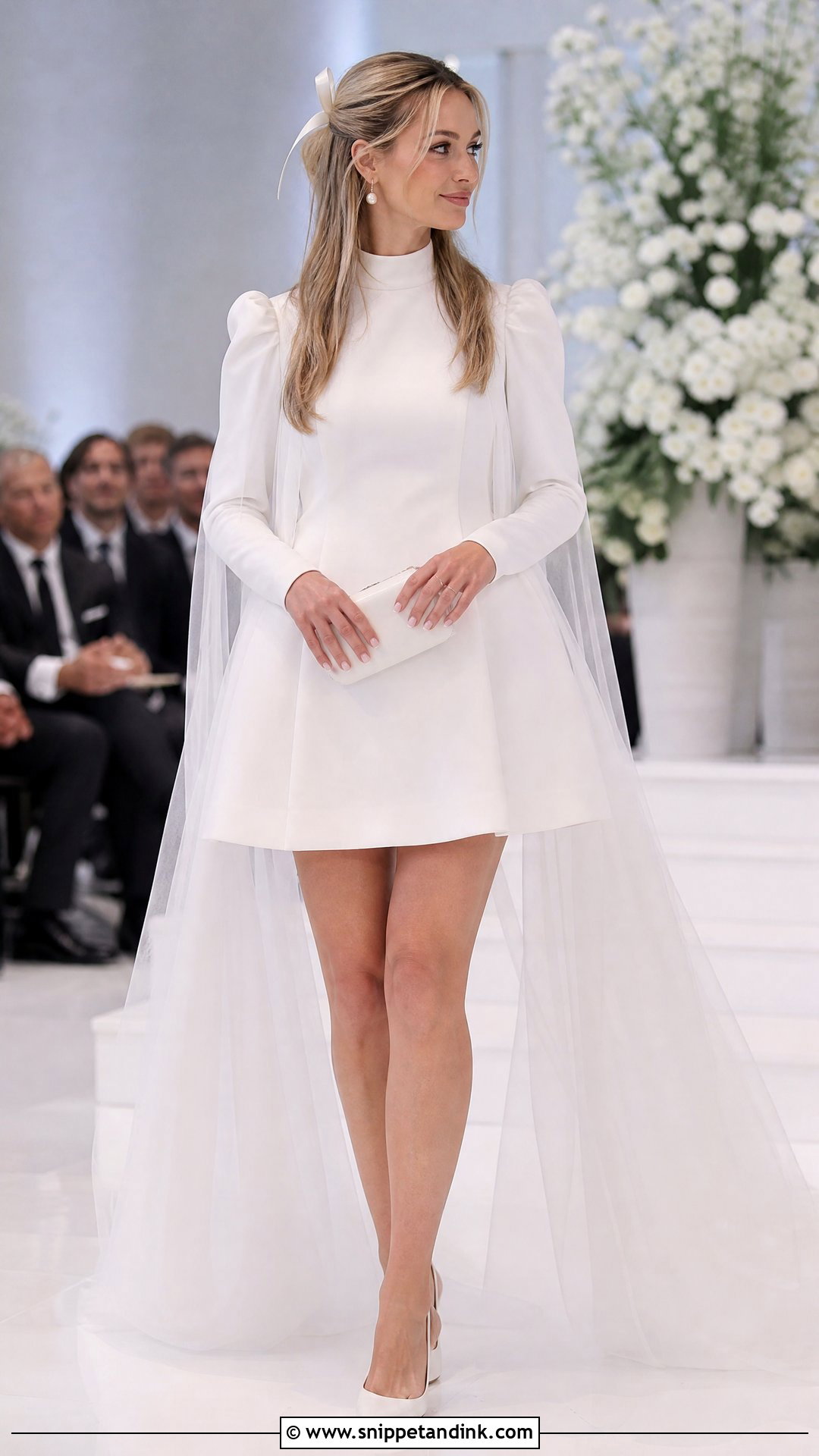 Sharon Tate Wedding Dress With Cape Veil - Snippet and Ink - 20 Sharon Tate Wedding Dress Ideas
