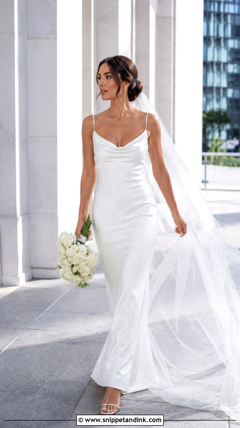 Sheath Bridal Dress - Snippet and Ink - 25 Elegant Bridal Dress Ideas