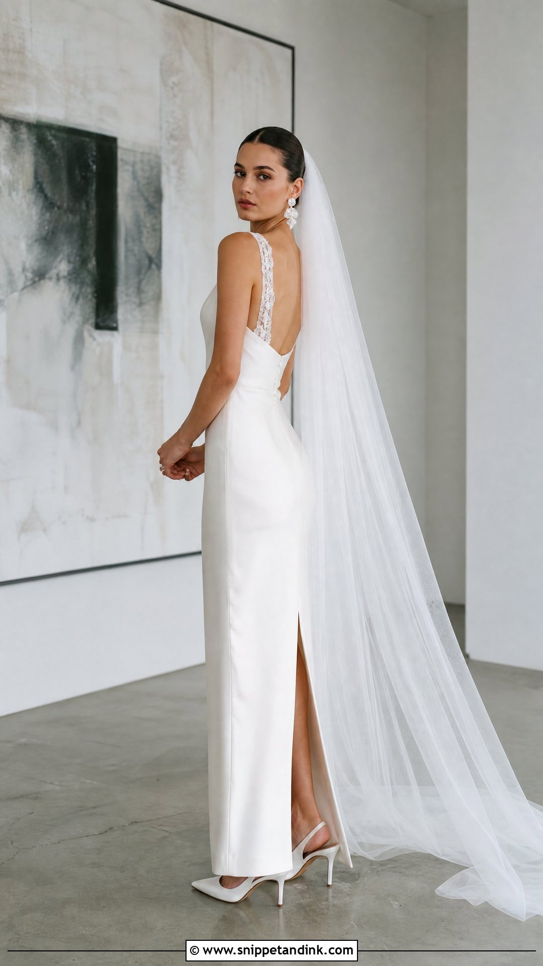 Sheath Bridal Dress - Snippet and Ink - 20 Bridal Dress Styles