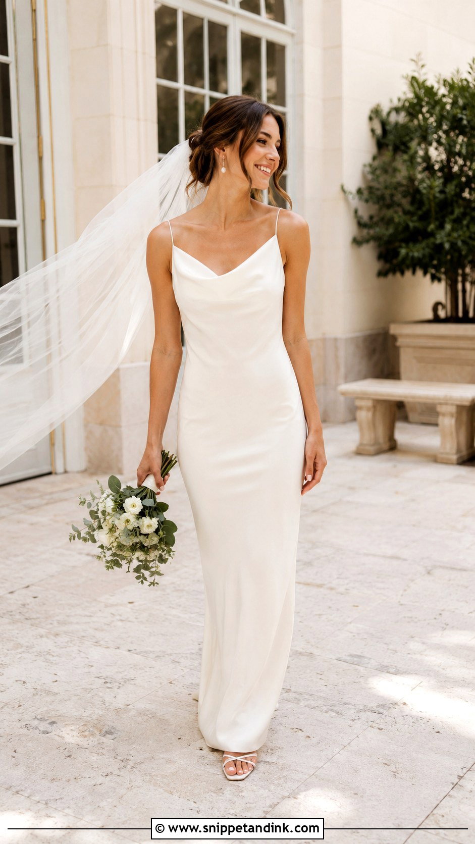 Sheath Bridal Gown - Snippet and Ink - 25 Bridal Gown Styles