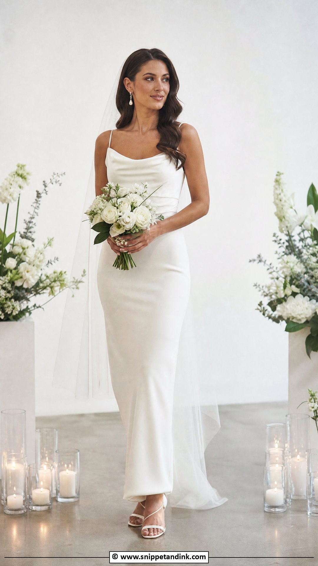 Sheath Bride Dress - Snippet and Ink - 35 Bride Dresses