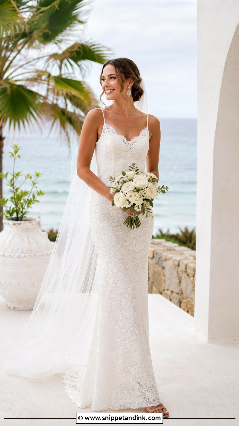 Sheath Bride Gown - Snippet and Ink - 25 Bride Gown Design Ideas