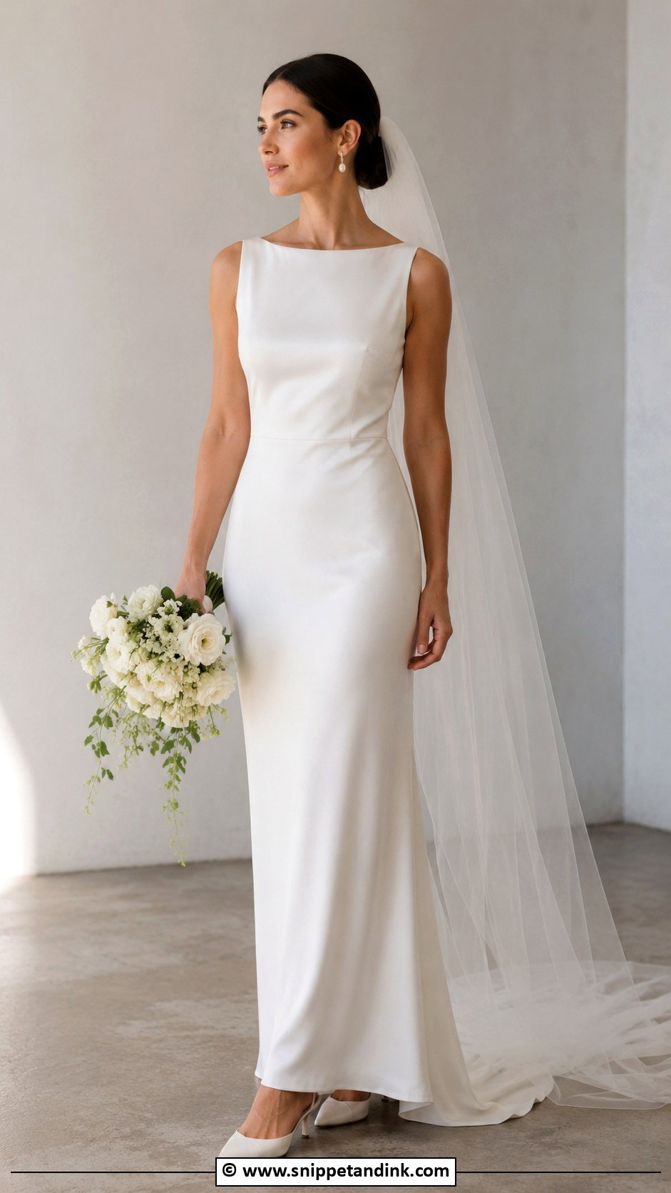 Sheath Designer Wedding Dress - Snippet and Ink - 30 Designer Wedding Dresses
