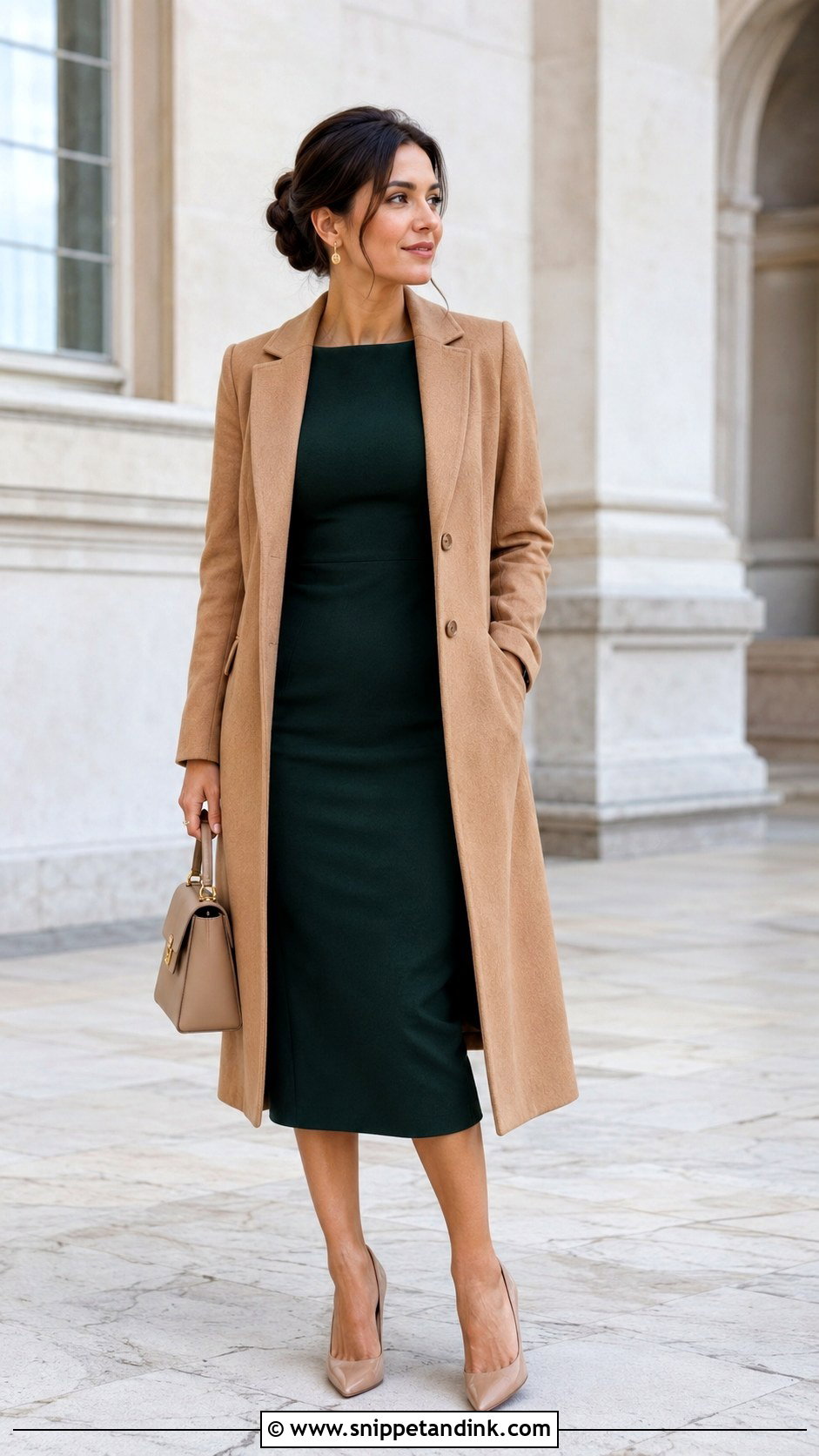 Sheath Dress And Coat Standesamt Outfit - Snippet and Ink - 25 Standesamt Outfit Gast Ideas