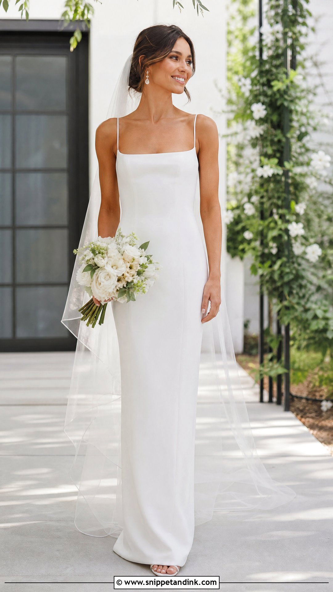 Sheath Wedding Dress - Snippet and Ink - 25 Different Wedding Dresses