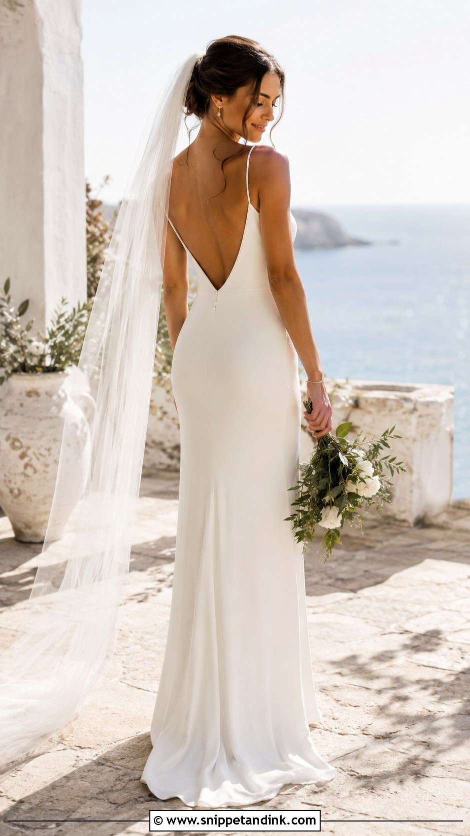 Sheath Wedding Dress - Snippet and Ink - 30 My Dream Wedding Dress Ideas