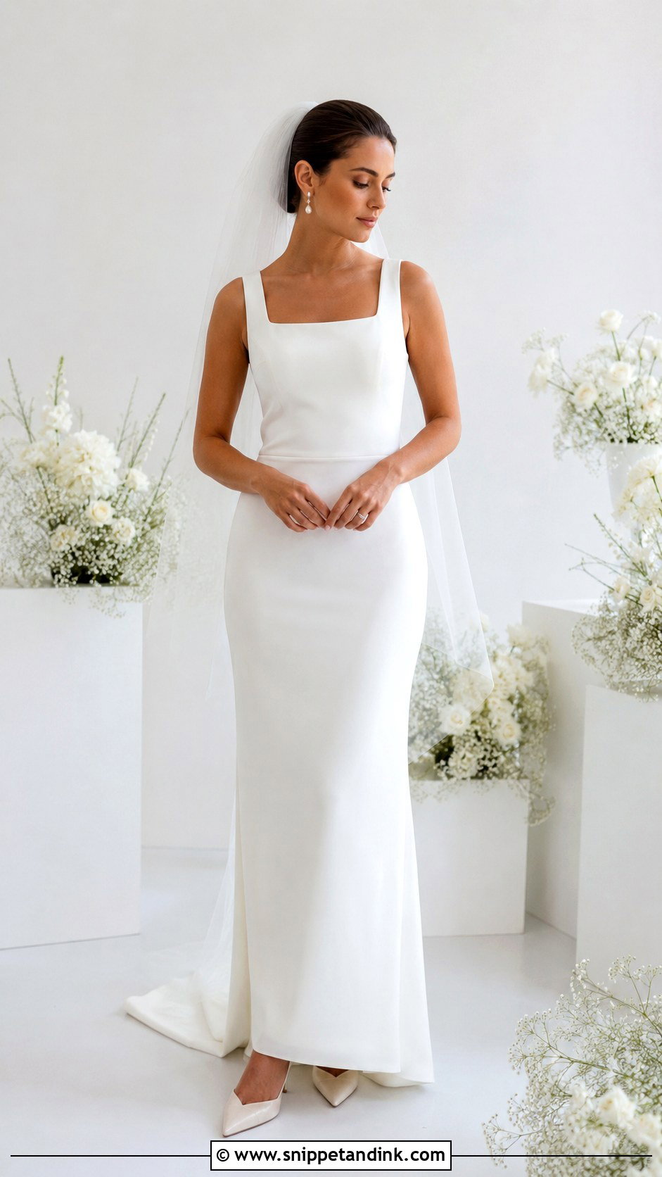 Sheath Wedding Dress - Snippet and Ink - 30 Wedding Dress for Women Ideas