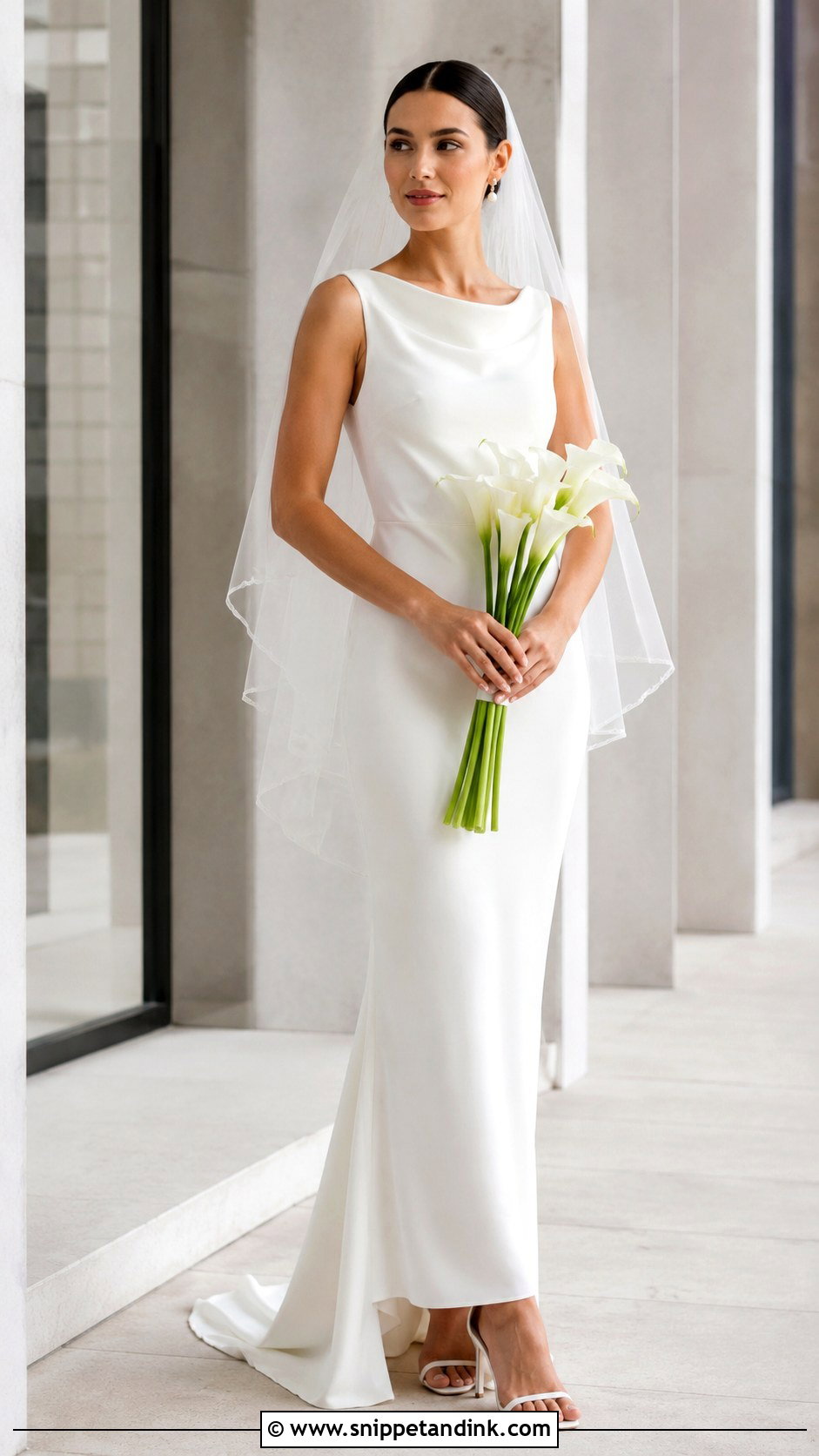Sheath Wedding Dress - Snippet and Ink - 20 Best Lady Wedding Dress Styles