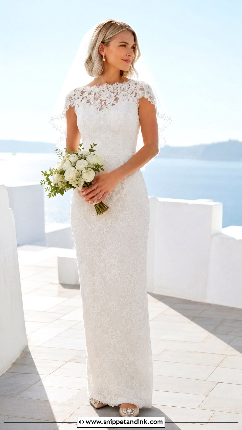 Sheath Wedding Dress - Snippet and Ink - 20 Wedding Dress Silhouette Ideas