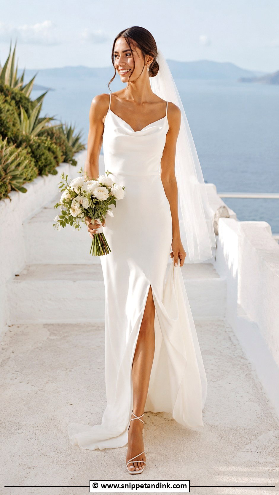 Sheath Wedding Dress - Snippet and Ink - 30 Pretty Wedding Dresses