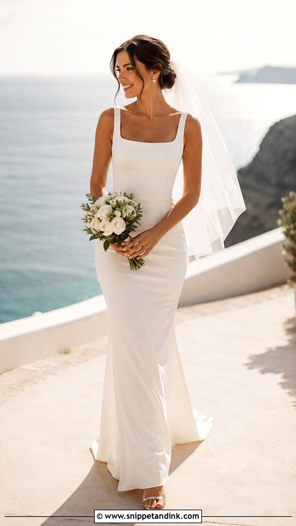 Sheath Wedding Dress - Snippet and Ink - 25 Wedding Dresses Styles