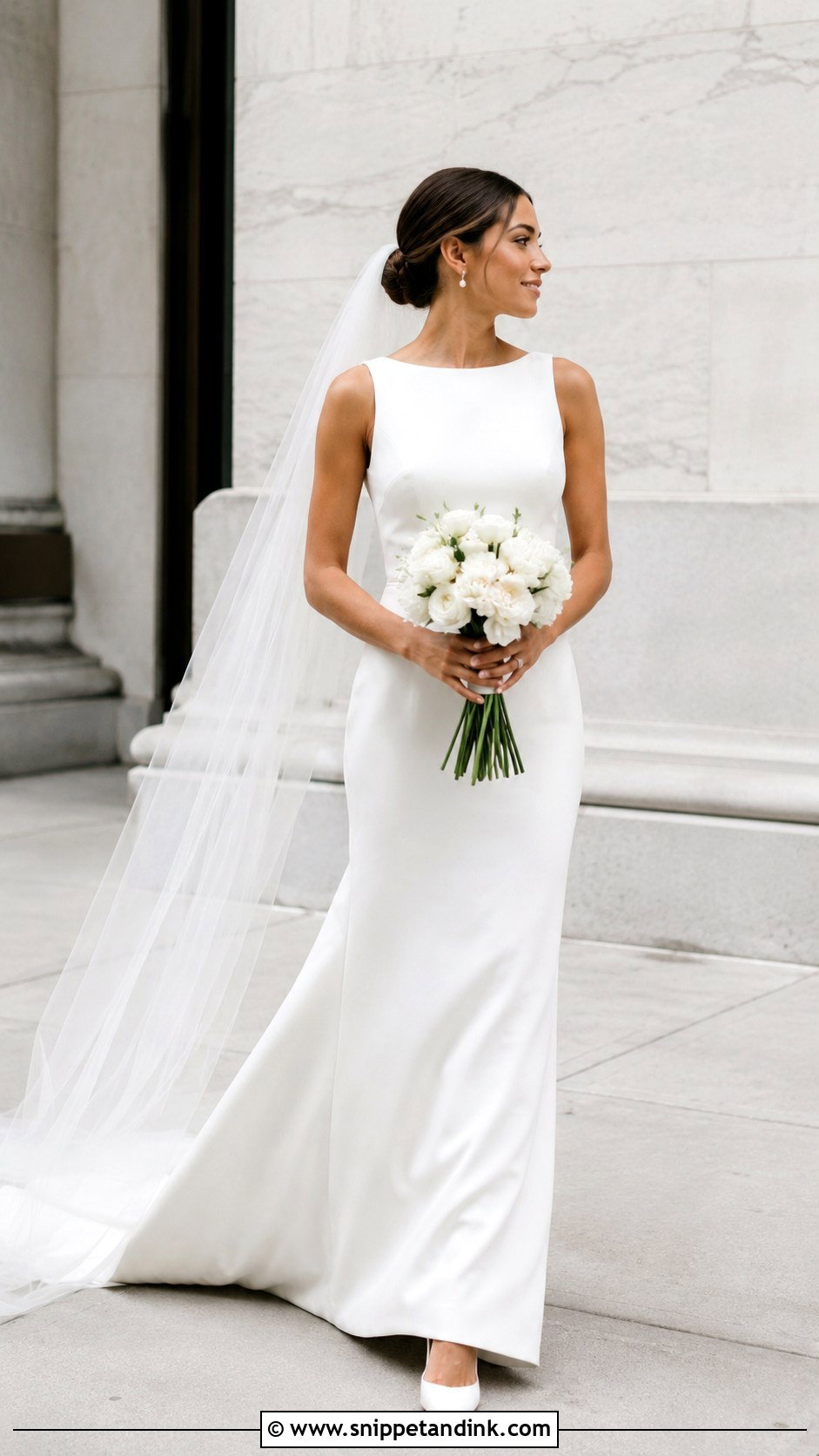 Sheath Wedding Dress - Snippet and Ink - 25 Weeding Dressing Woman Bride Ideas