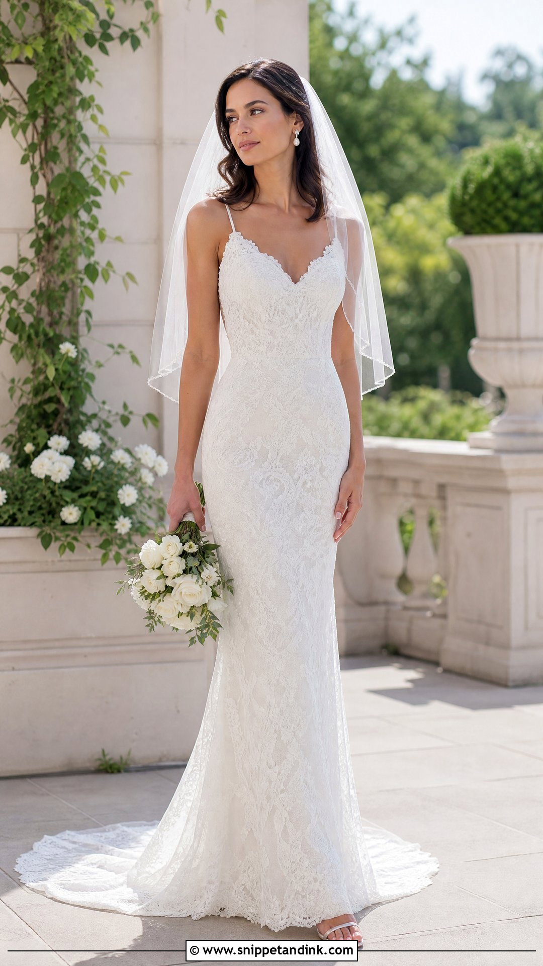 Sheath Wedding Dress - Snippet and Ink - 20 Wedding Dresses Shapes