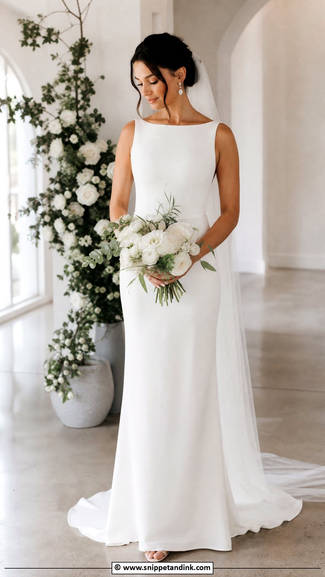 Sheath Wedding Dress - Snippet and Ink - 35 2025 Wedding Dresses