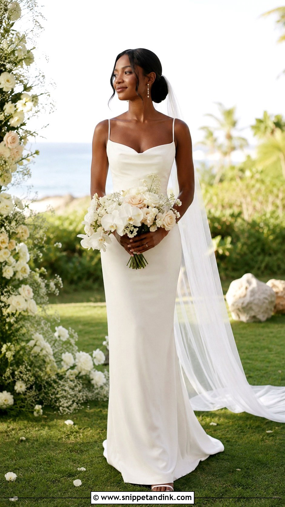 Sheath Wedding Dress For Black Women - Snippet and Ink - 30 Wedding Dress Black Women Ideas