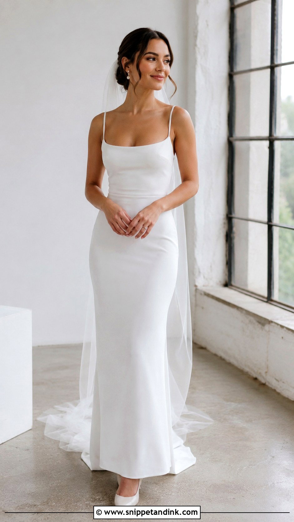 Sheath Wedding Dress For Petite Women - Snippet and Ink - 25 Wedding Dresses for Petite Women
