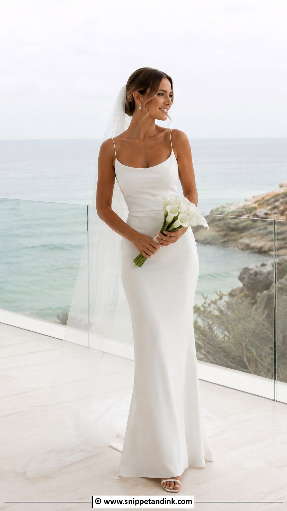 Sheath Wedding Gown - Snippet and Ink - 35 Wedding Gowns