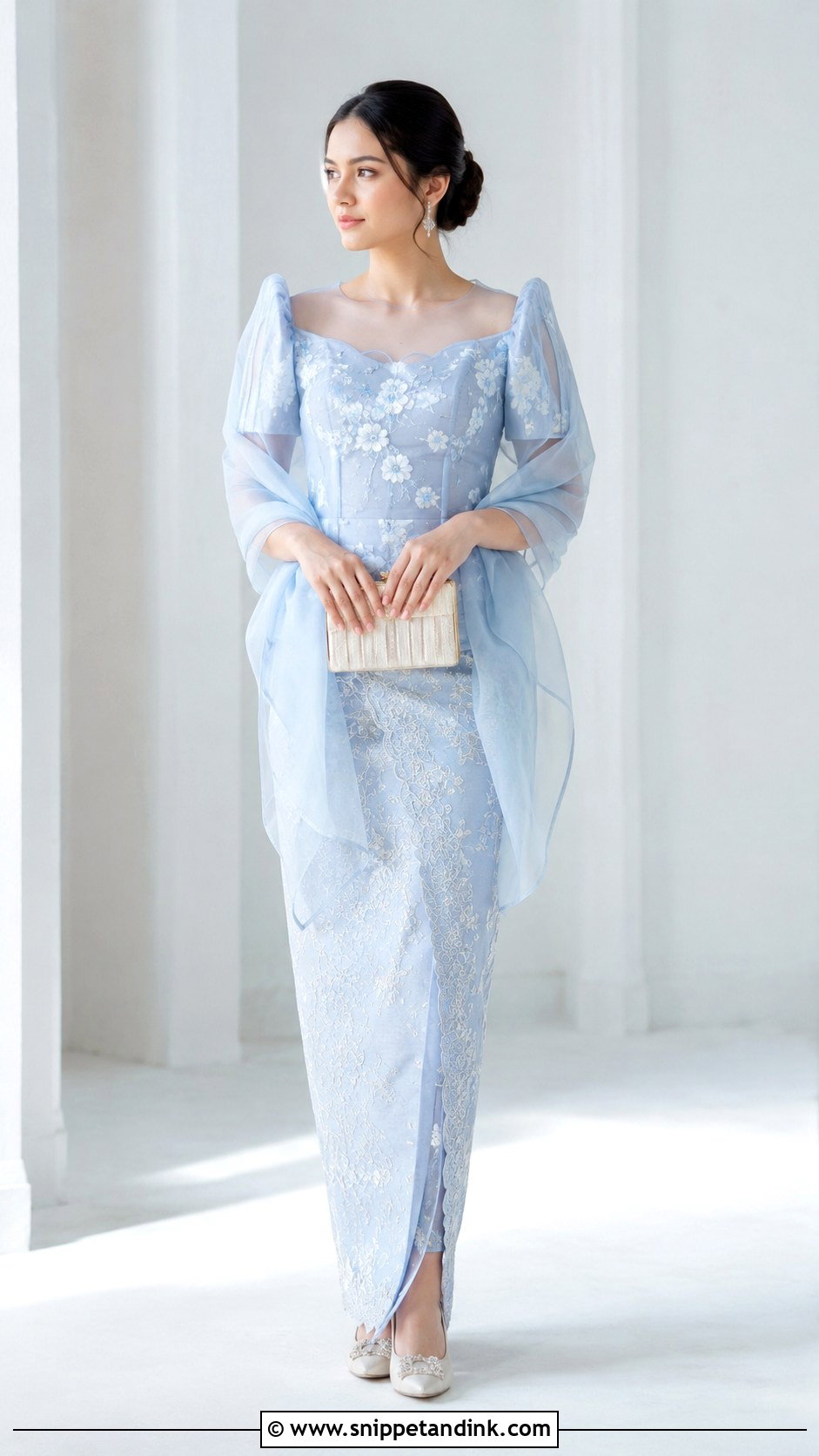 Sheer Maria Clara Gown - Snippet and Ink - 25 Maria Clara Gown Ideas