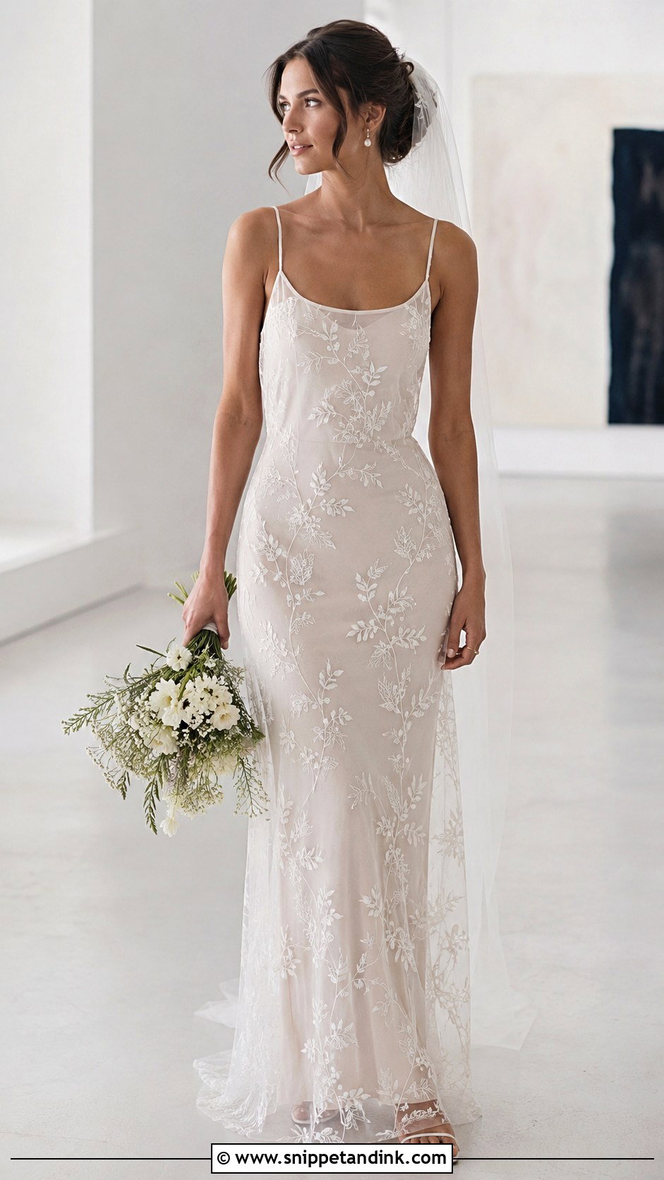 Sheer Overlay Wedding Dress - Snippet and Ink - 25 Weird Wedding Dress Ideas