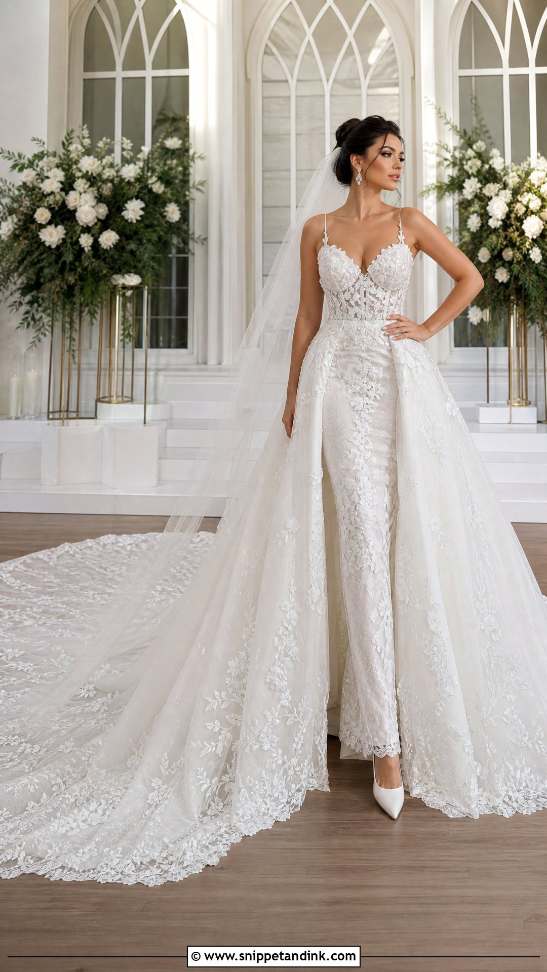 Shein Detachable Train Wedding Dress - Snippet and Ink - 25 Shein Wedding Dress Ideas