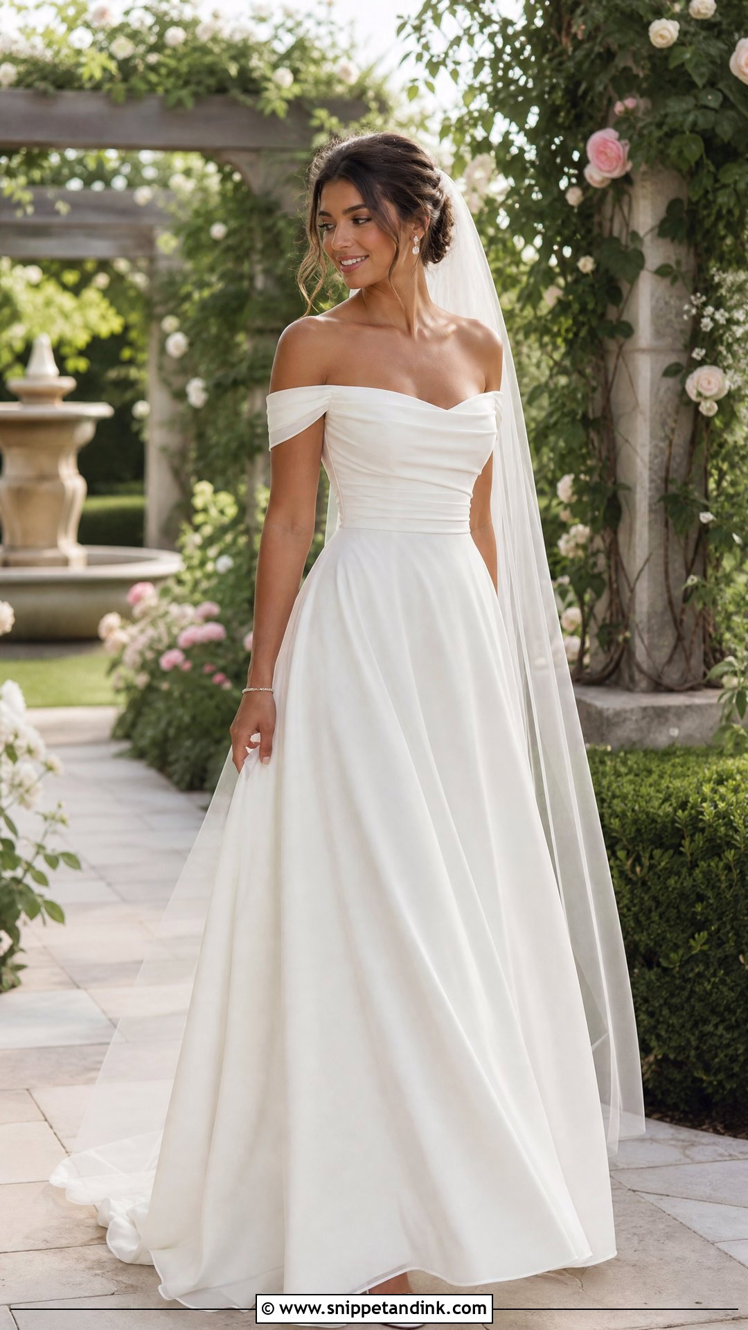 Shein Off Shoulder Wedding Dress - Snippet and Ink - 25 Shein Wedding Dress Ideas