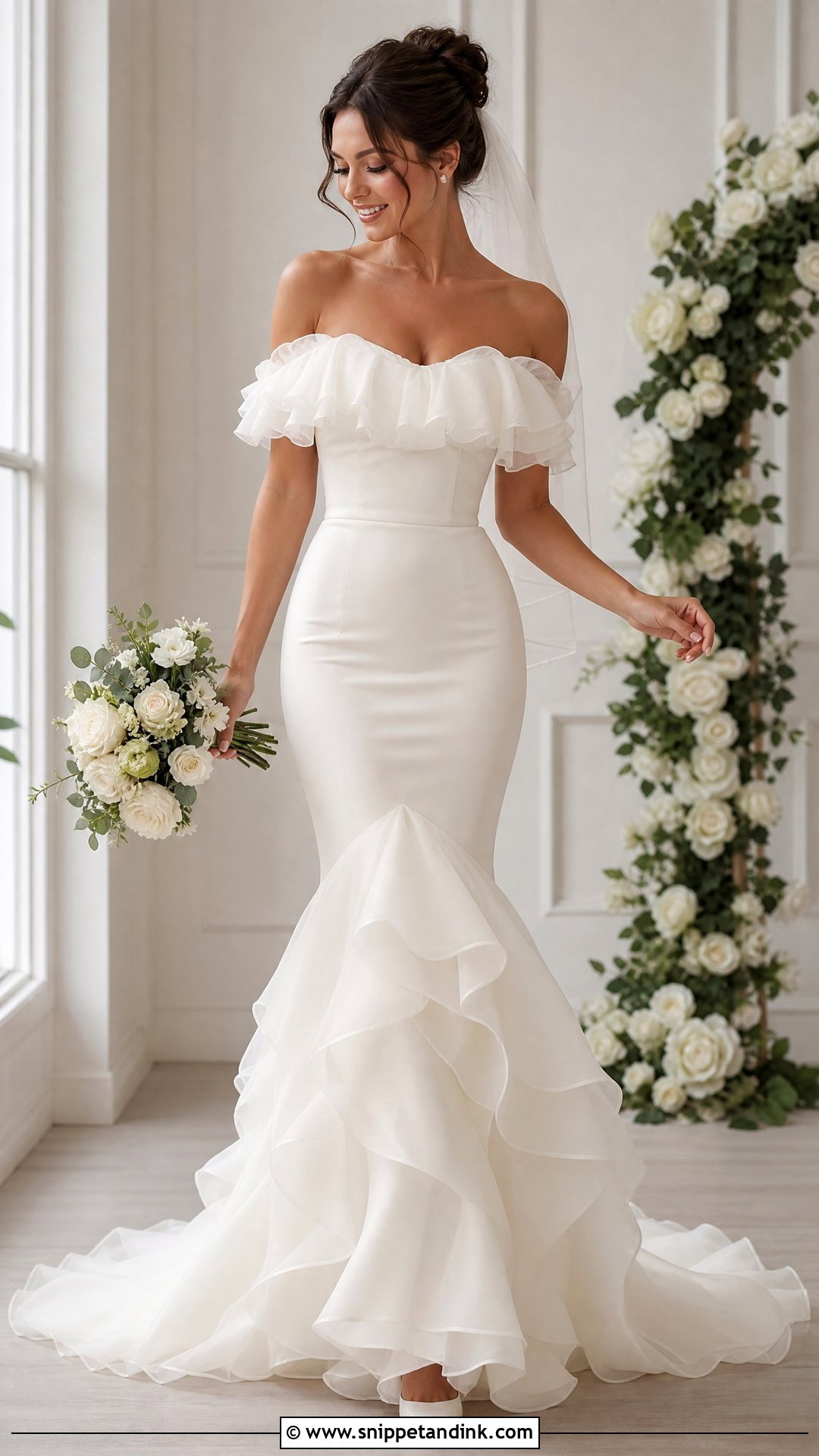 Shein Ruffle Wedding Dress - Snippet and Ink - 25 Shein Wedding Dress Ideas