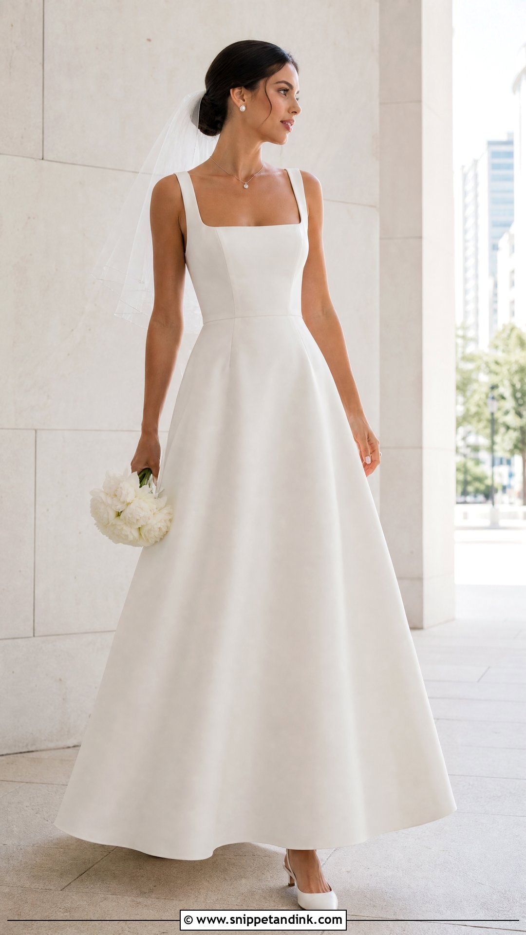 Shein Square Neck Wedding Dress - Snippet and Ink - 25 Shein Wedding Dress Ideas
