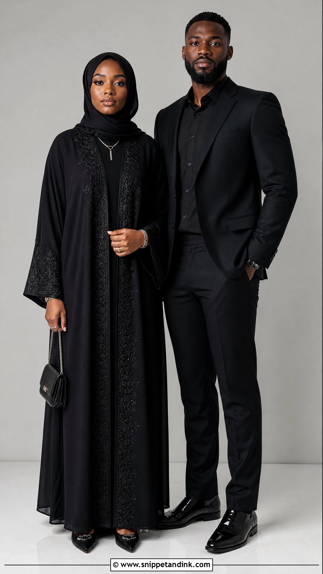 Shia Black Couple Outfit - Snippet and Ink - 25 Shia Couple Ideas