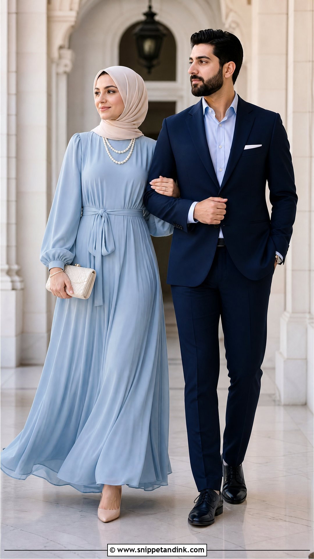 Shia Blue Couple Outfit - Snippet and Ink - 25 Shia Couple Ideas