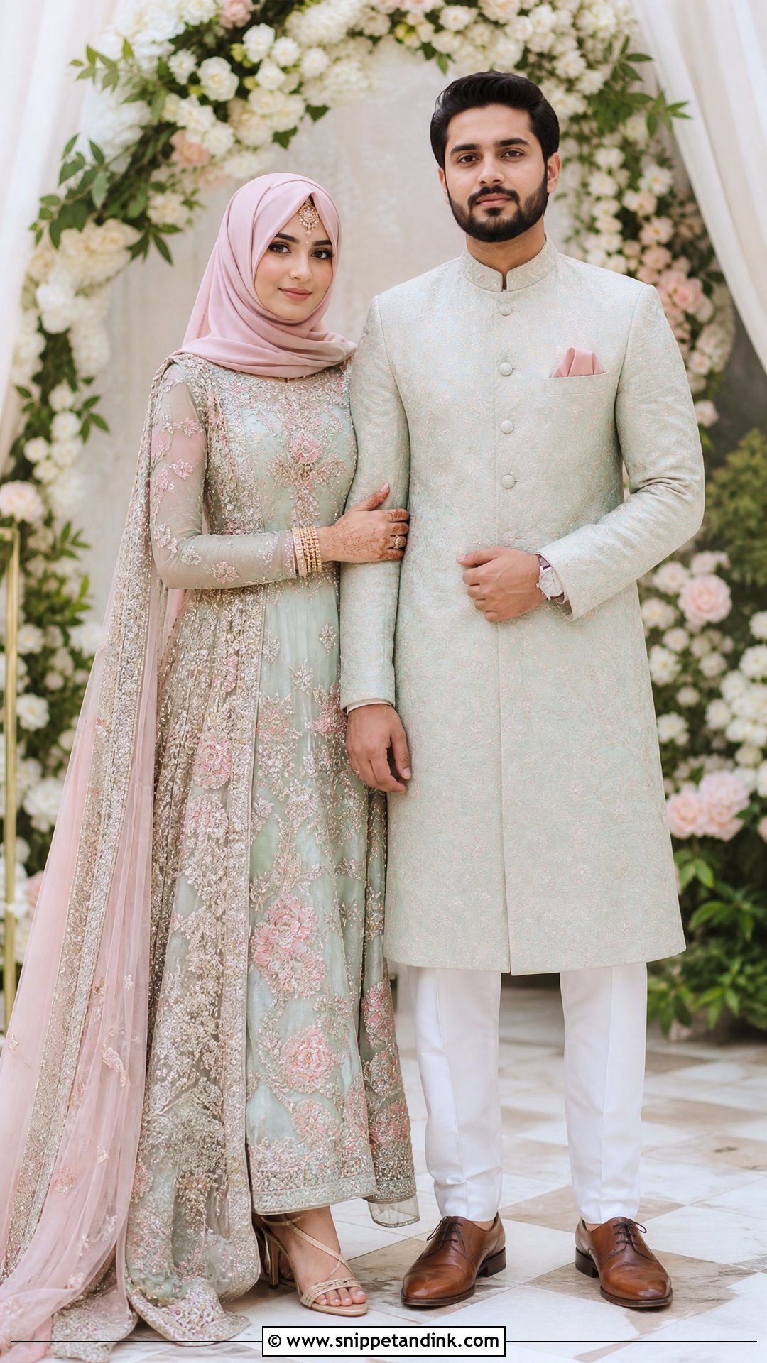 Shia Engagement Couple Outfit - Snippet and Ink - 25 Shia Couple Ideas