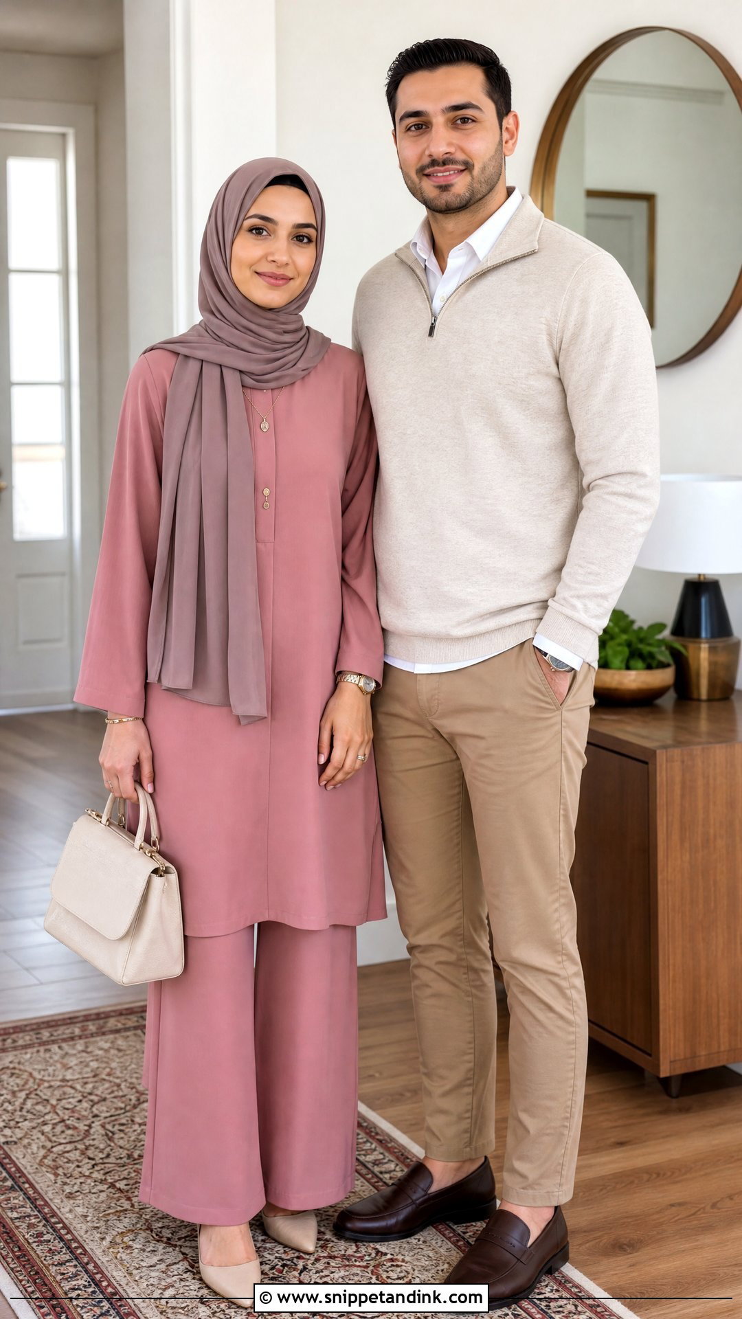Shia Family Gathering Couple Outfit - Snippet and Ink - 25 Shia Couple Ideas