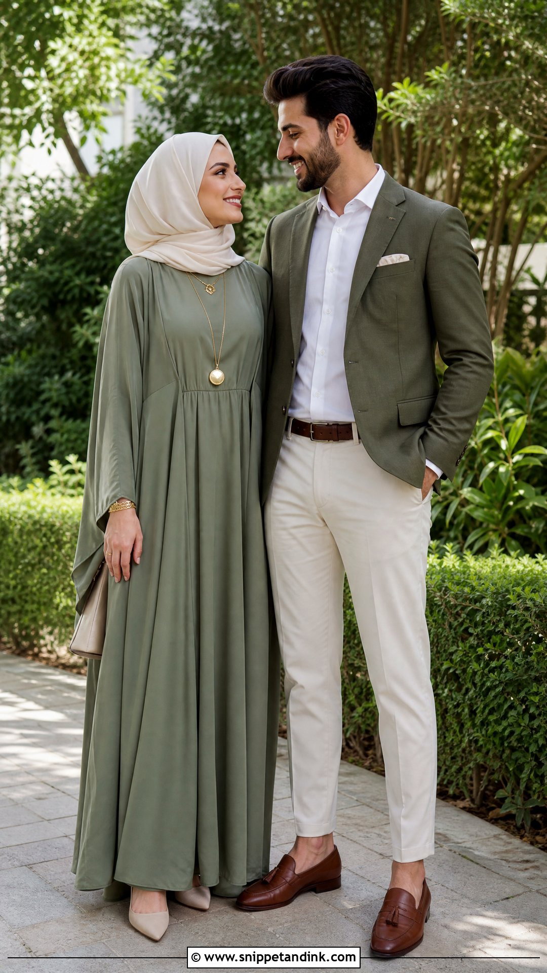 Shia Green Couple Outfit - Snippet and Ink - 25 Shia Couple Ideas