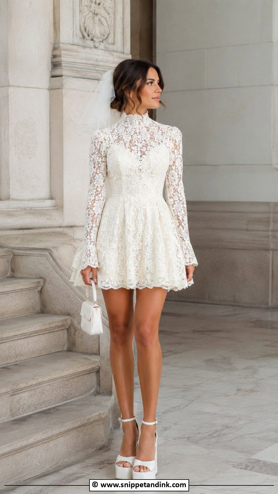 Short 70s Wedding Dress - Snippet and Ink - 30 70s Wedding Dress Ideas