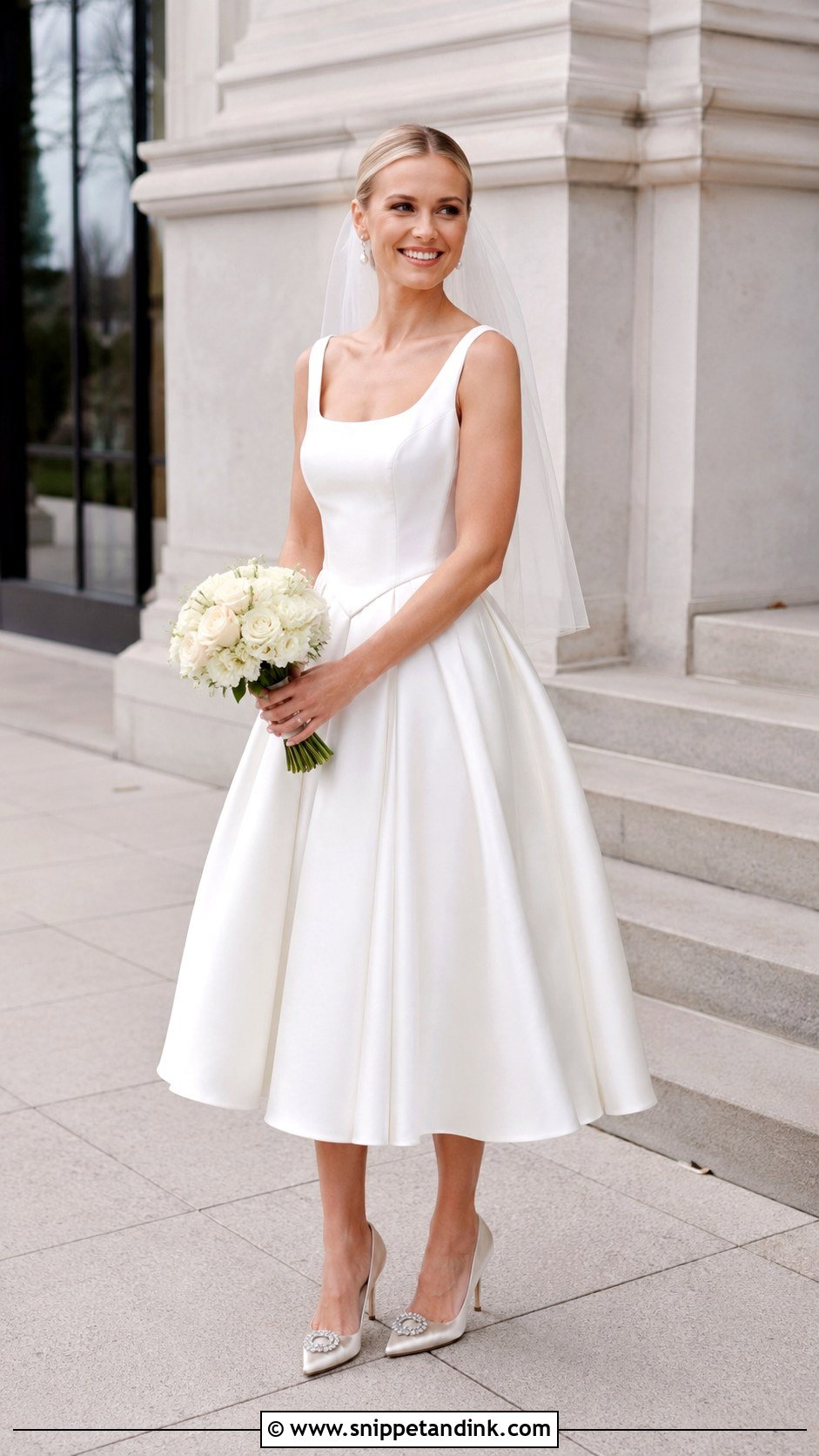 Short Basque Waist Wedding Dress With Straps - Snippet and Ink - 20 Basque Waist Wedding Dress with Straps Ideas