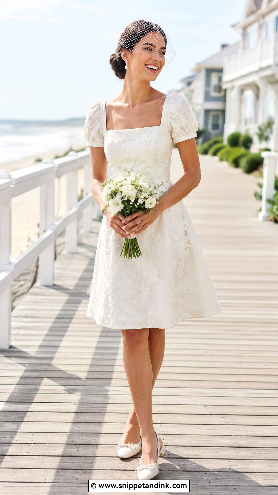Short Beach Wedding Dress - Snippet and Ink - 20 Beachy Wedding Dress Beach Styles