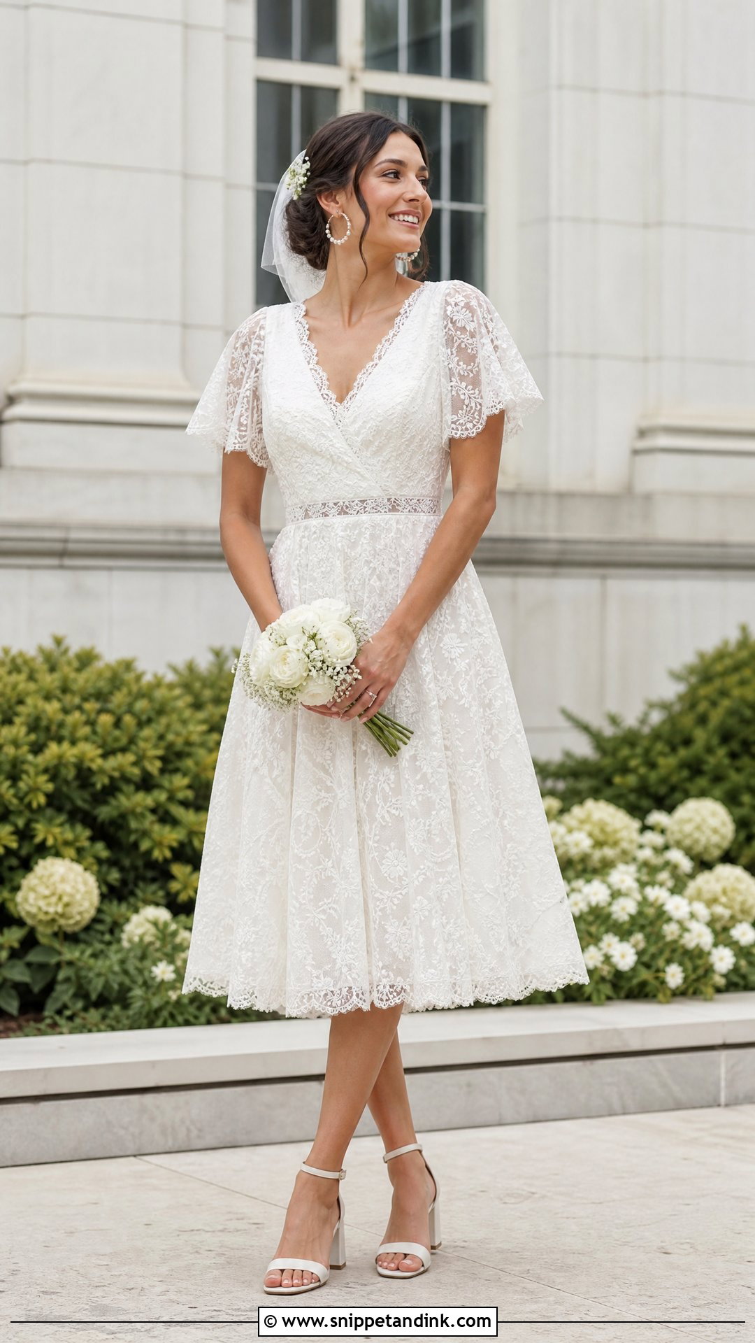 Short Boho Wedding Dress - Snippet and Ink - 20 Hobo Wedding Dress Ideas